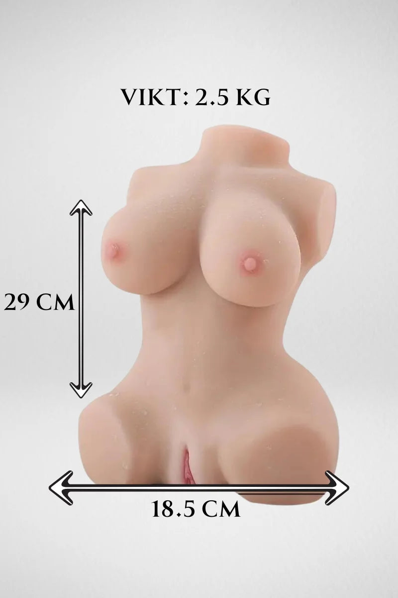 Mini Torso TPE 39cm Expressleverans